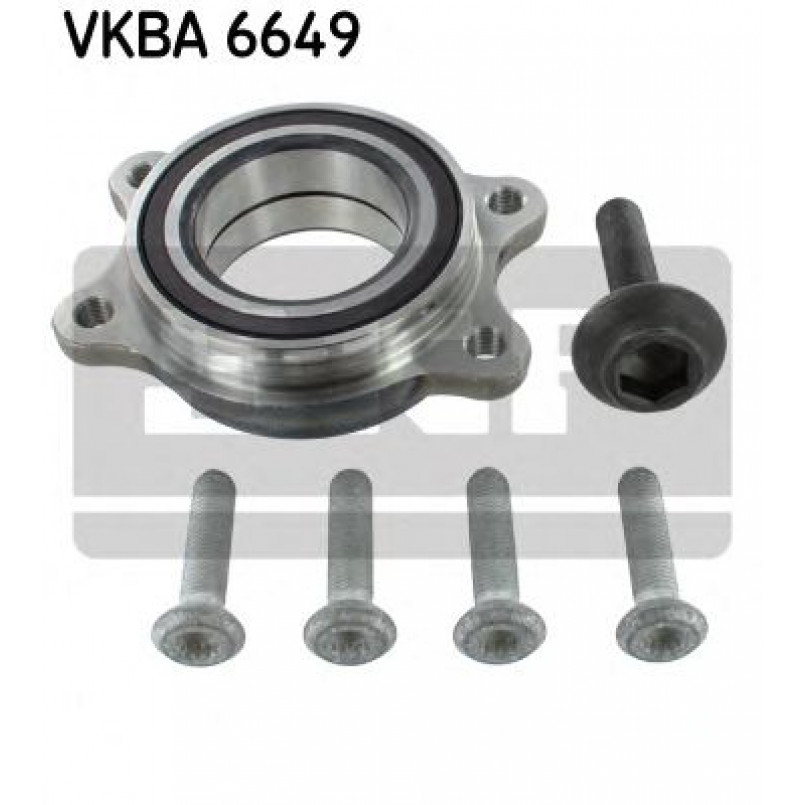 VKBA 6649 SKF Підшипник ступиці з елементами монтажу